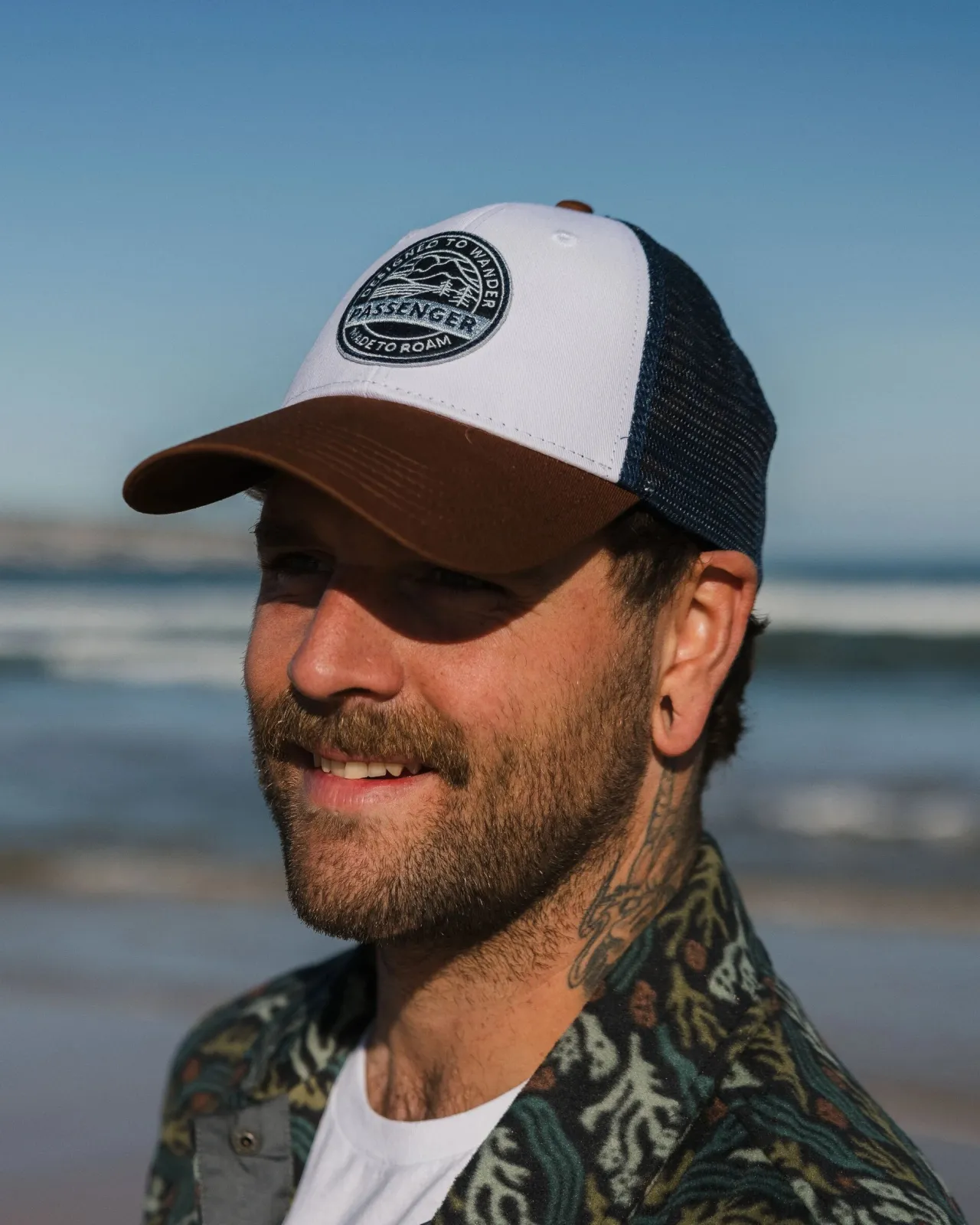 Fashion Odyssey Trucker Kappe - Sattes Marineblau/Gummi Herren Kappen & Hüte | Kappen & Hüte