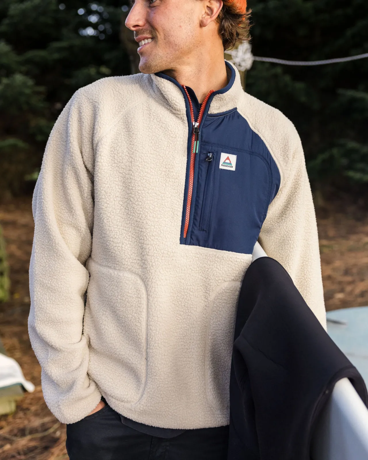 offgrid___zip_recyceltes_sherpafleece__haferflockenmarineblau_5.webp Cheap Offgrid 2.0 1/2 Zip Recyceltes Sherpa-Fleece - Haferflocken/Marineblau Herren Fleece | Fleece