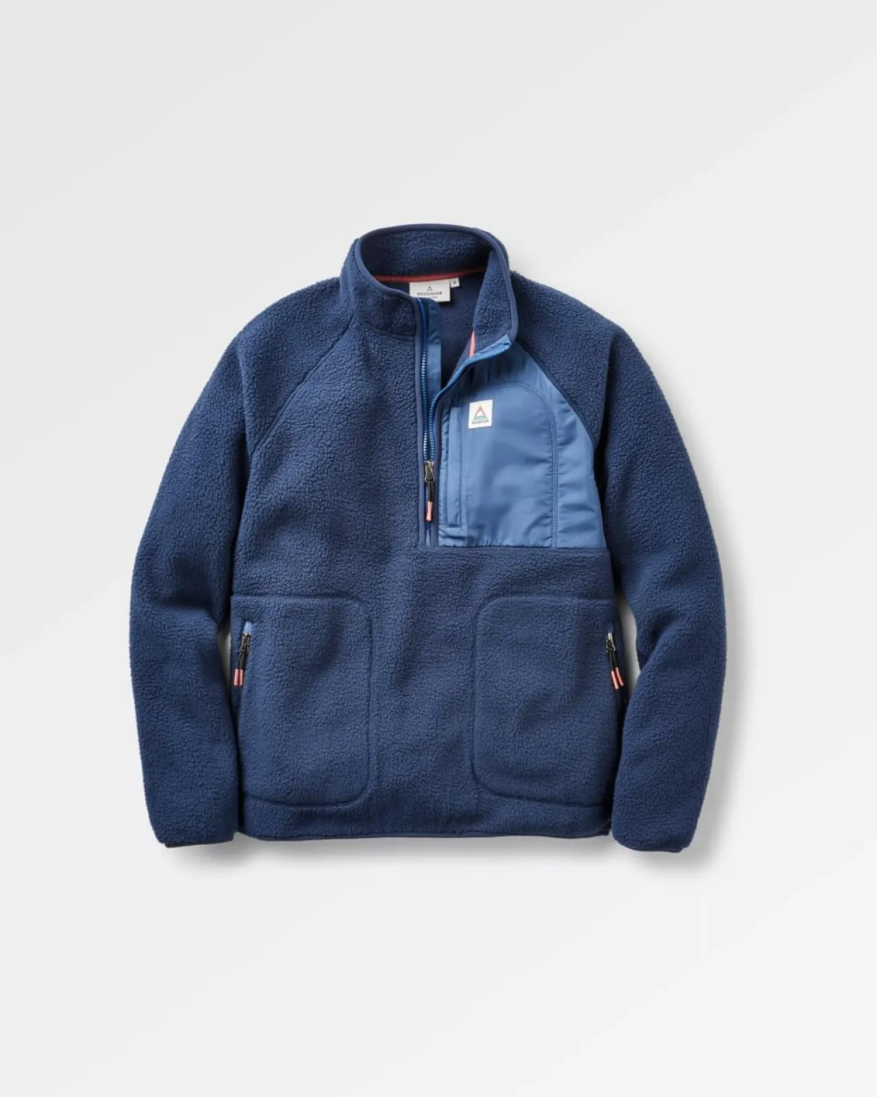 Discount Offgrid 2.0 1/2 Zip Recyceltes Sherpa-Fleece - Tiefes Marineblau Herren Fleece | Fleece