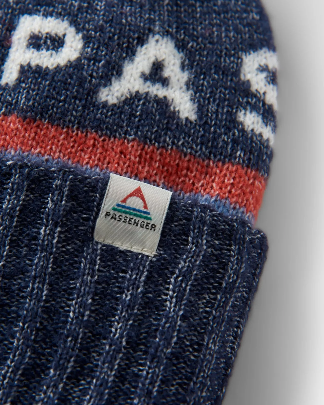 Outlet Recycelte Bommelmütze - Tiefes Marineblau Herren Mützen | Mützen