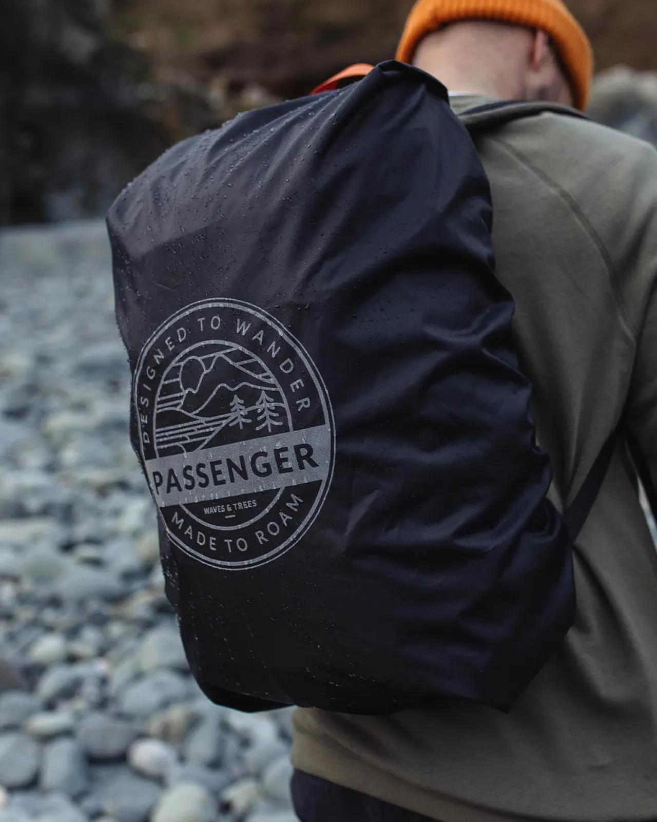 Cheap Recycelte wasserdichte Rucksackhülle (18-35L) - Rucksäcke | Rucksäcke & Taschen
