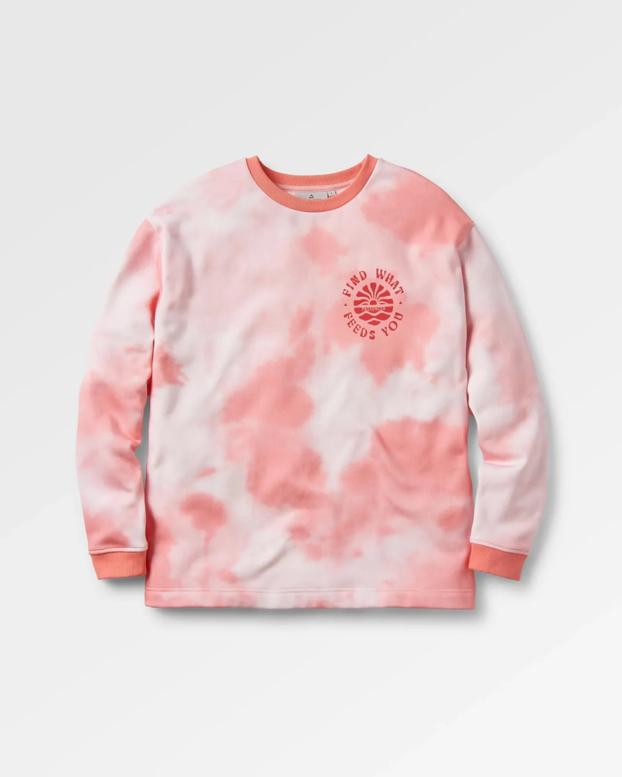 Best Sale Rediscover Bio-Baulwoll Sweatshirt - Batike Muschelrosa Damen Kapuzenpullover & Sweatshirts