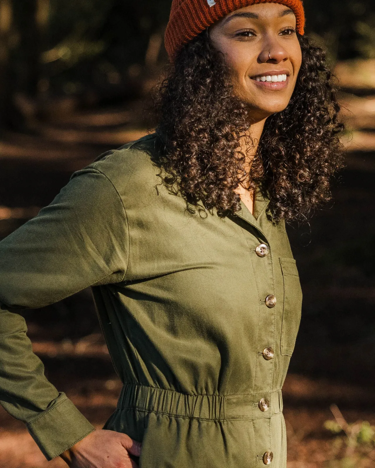 resonate_boileranzug__khaki_4.webp Clearance Resonate Boileranzug - Damen Jumpsuits & Playsuits | Latzhosen & Hosen