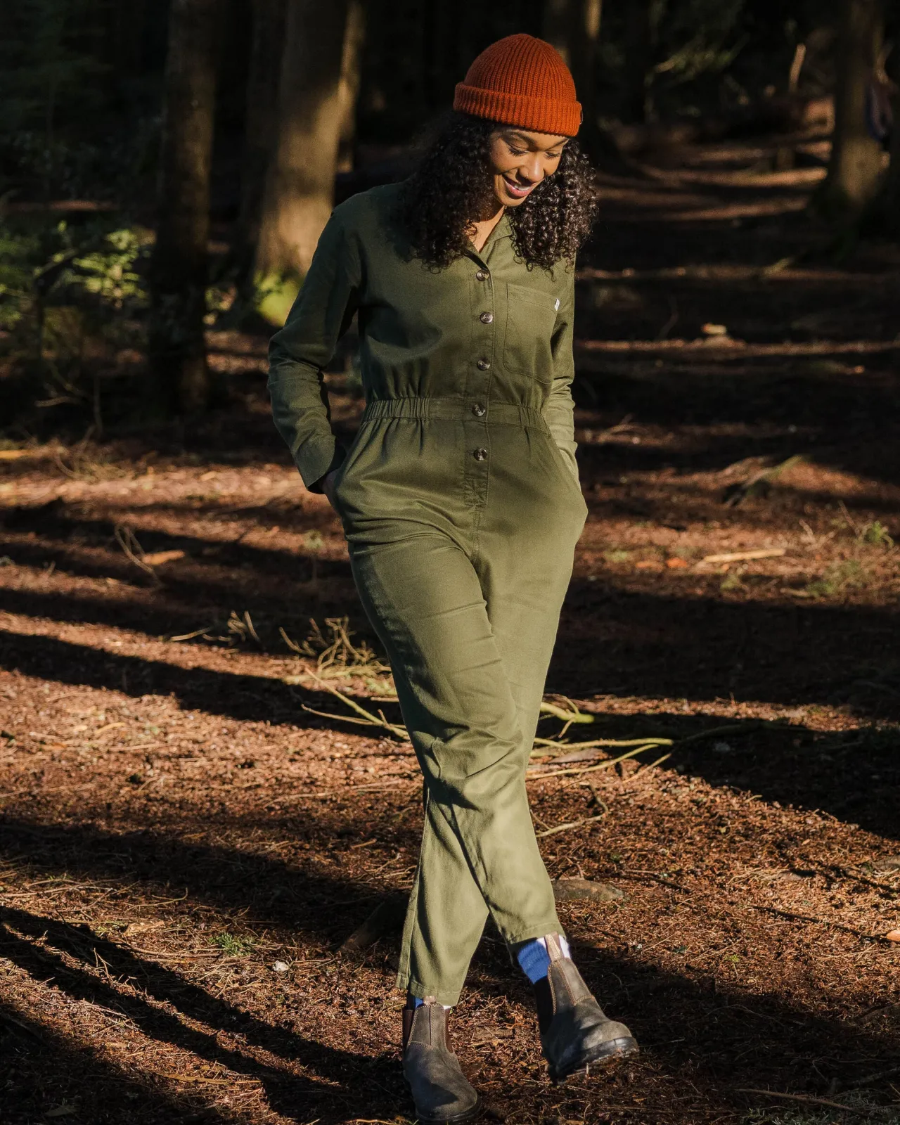 resonate_boileranzug__khaki_6.webp Clearance Resonate Boileranzug - Damen Jumpsuits & Playsuits | Latzhosen & Hosen