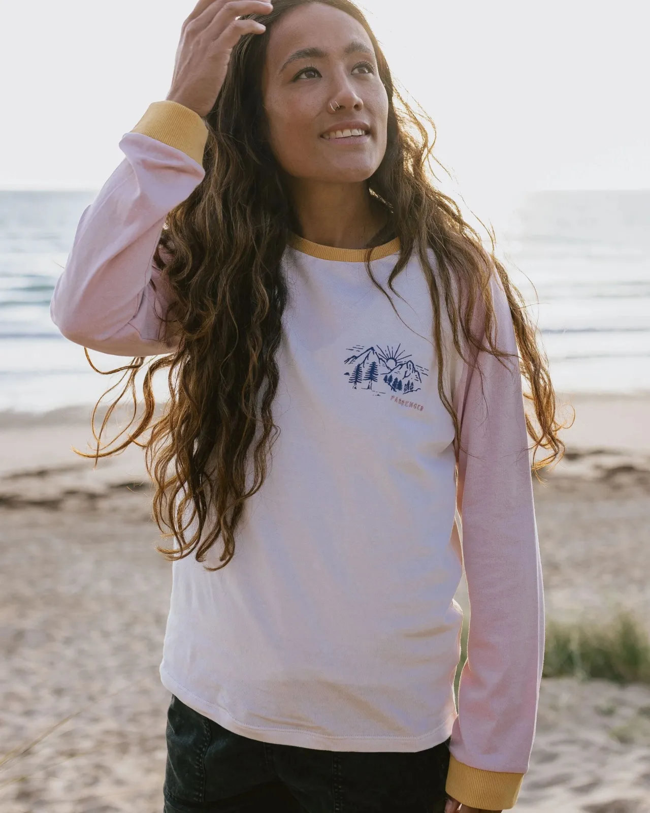 Cheap Riser 2.0 recyceltes Baumwoll-Langarmshirt - Damen Oberteile & T-shirts