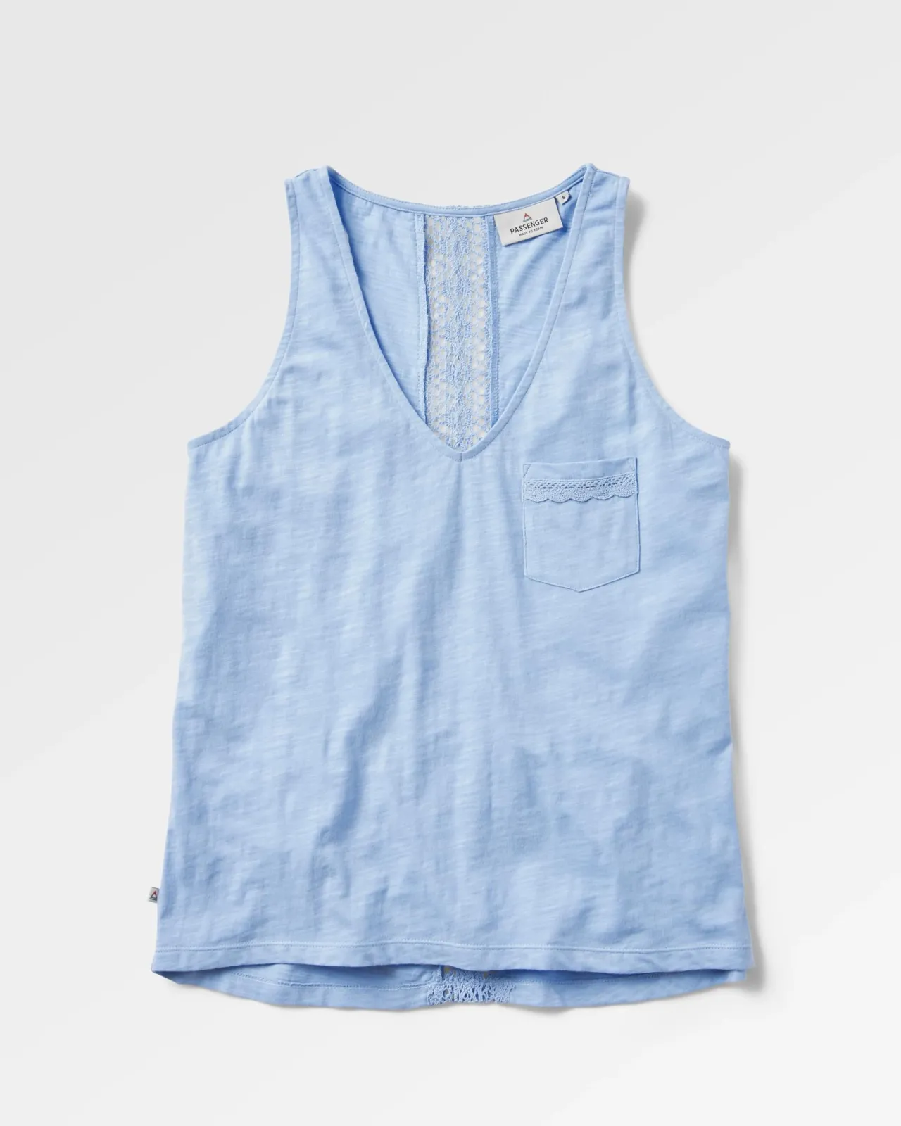 rivergate_recyceltes_baumwolltop__kornblumenblau_2.webp Best Sale Rivergate recyceltes Baumwoll-Top - Damen Tanktops | Oberteile & T-shirts