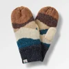 Outlet Scenic recycelte Fleece-gefütterte Handschuhe - Szenischer Toffee Damen Handschuhe