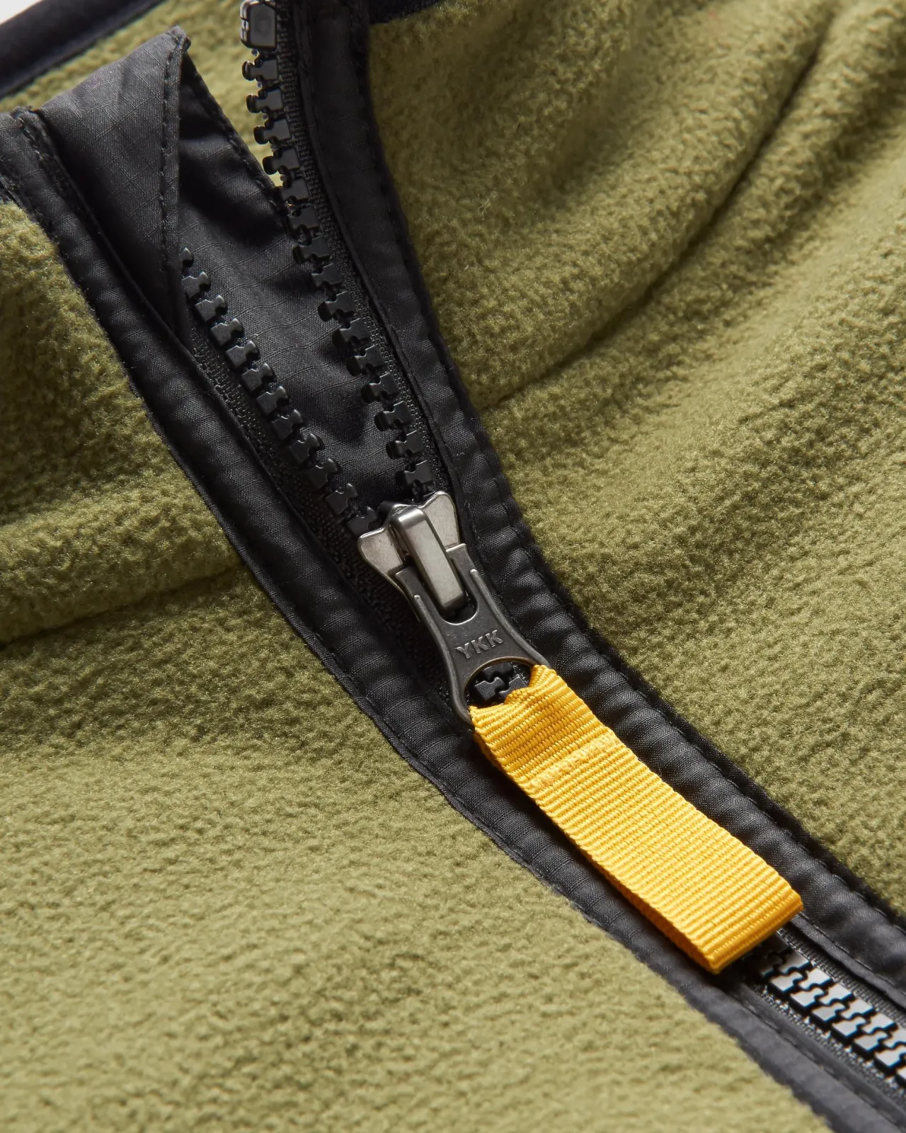 set_off_recycelter_polar__zip_fleece__khaki_5.webp New Set Off recycelter Polar 1/4 Zip Fleece - Herren Fleece | Fleece