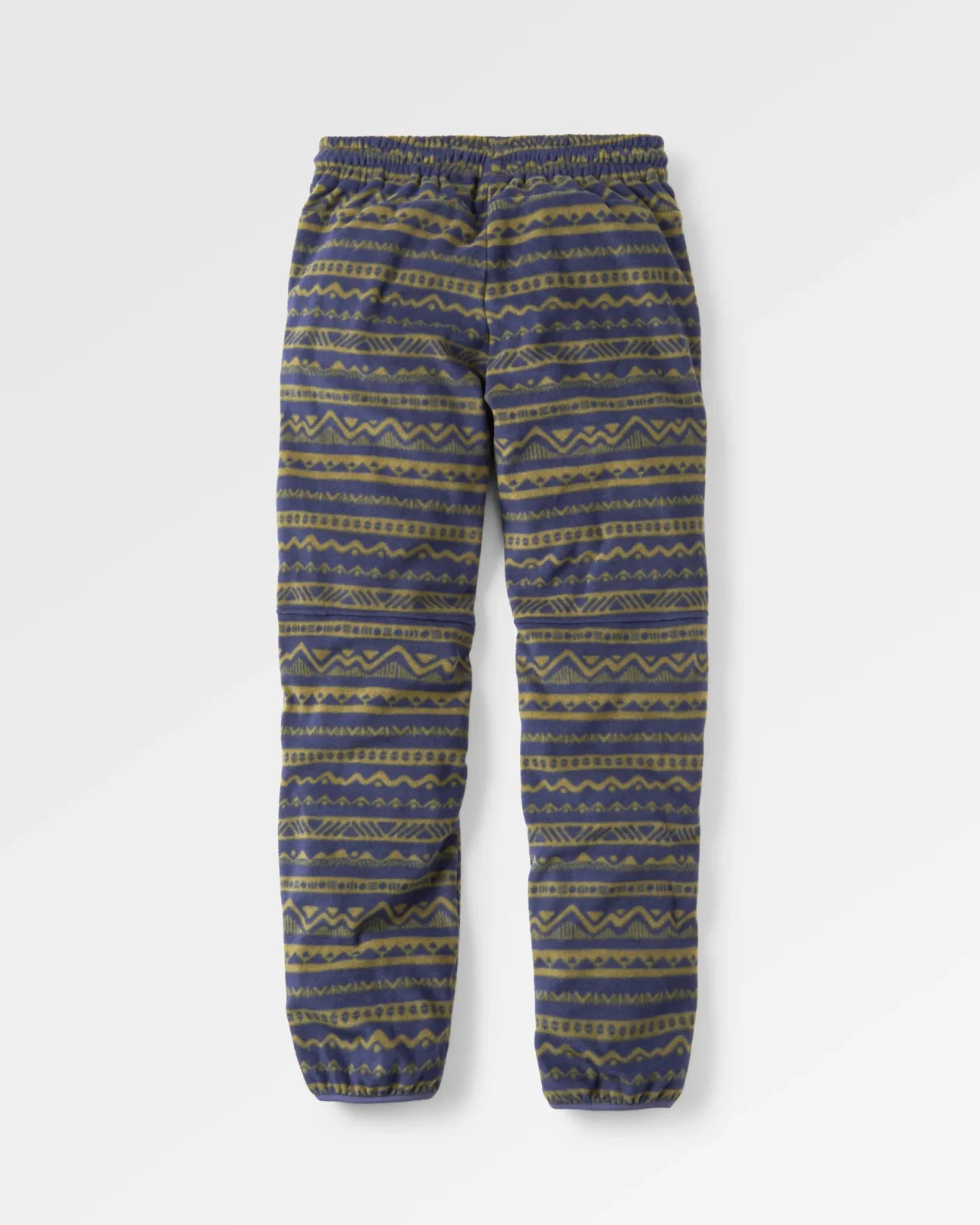 Online Set off recycelter Polar-Fleece-Jogger - Berg Geo Khaki/Reiches Marineblau Herren Hosen