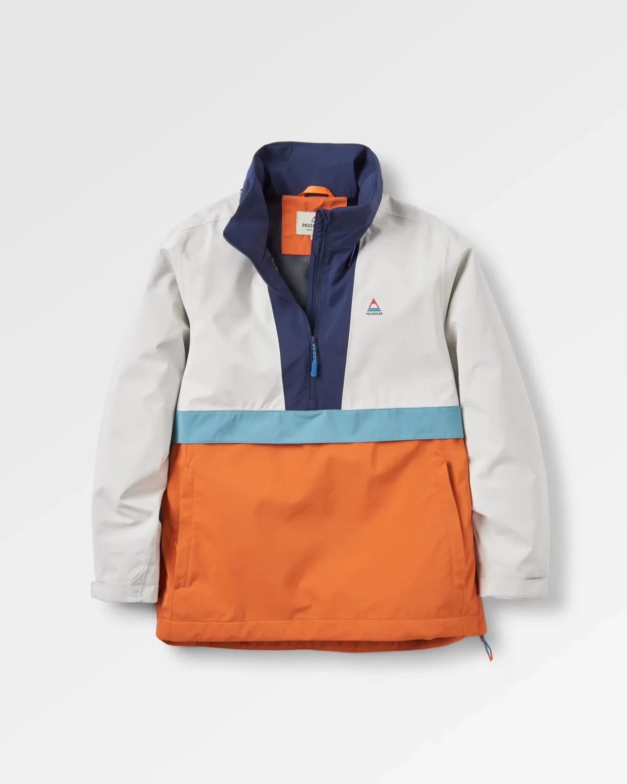 Cheap Skyline Recycelte Wasserabweisender Smock - Verbranntes Orange/Birke Damen Wasserdicht | Oberteile