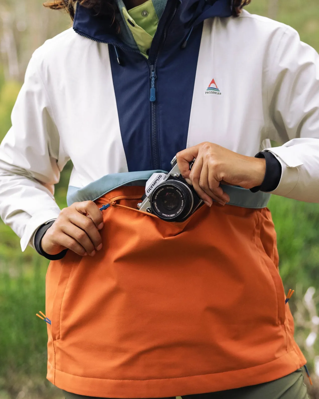skyline_recycelte_wasserabweisender_smock__verbranntes_orangebirke_3.webp Cheap Skyline Recycelte Wasserabweisender Smock - Verbranntes Orange/Birke Damen Wasserdicht | Oberteile