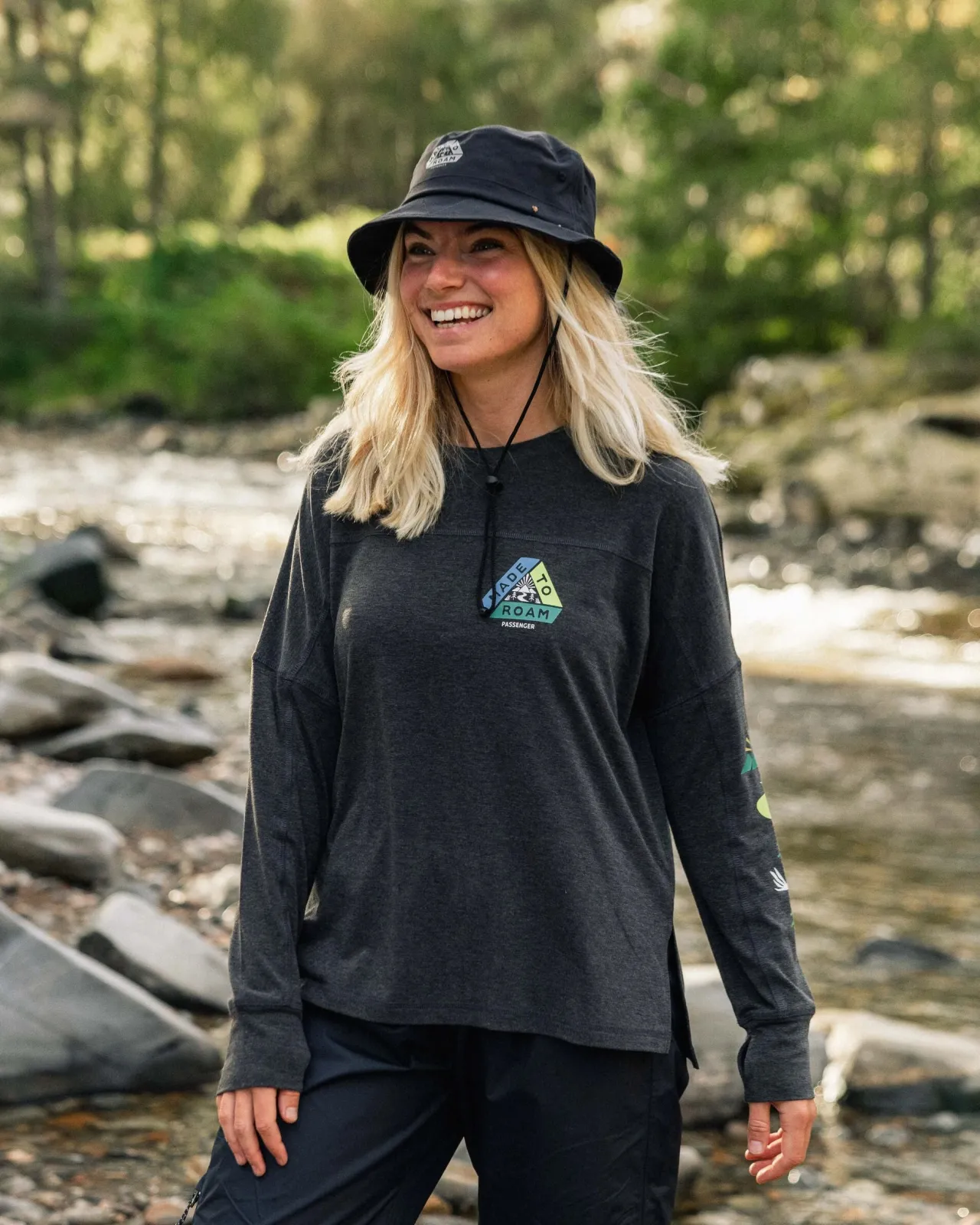 Outlet Sorrento recyceltes aktives Langarm-T-Shirt - Damen Oberteile