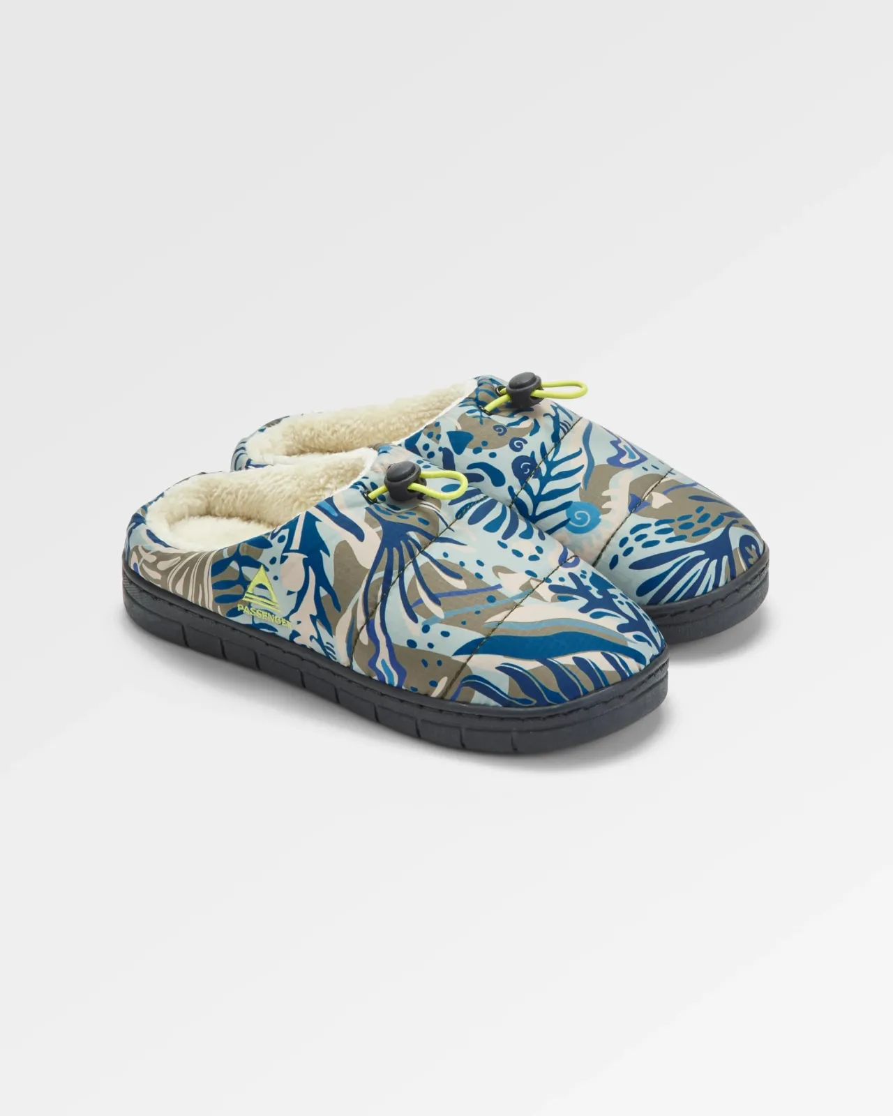 Discount Step Out Hausschuhe - Abstrakte Seealge Pistazie Herren Hausschuhe | Hausschuhe