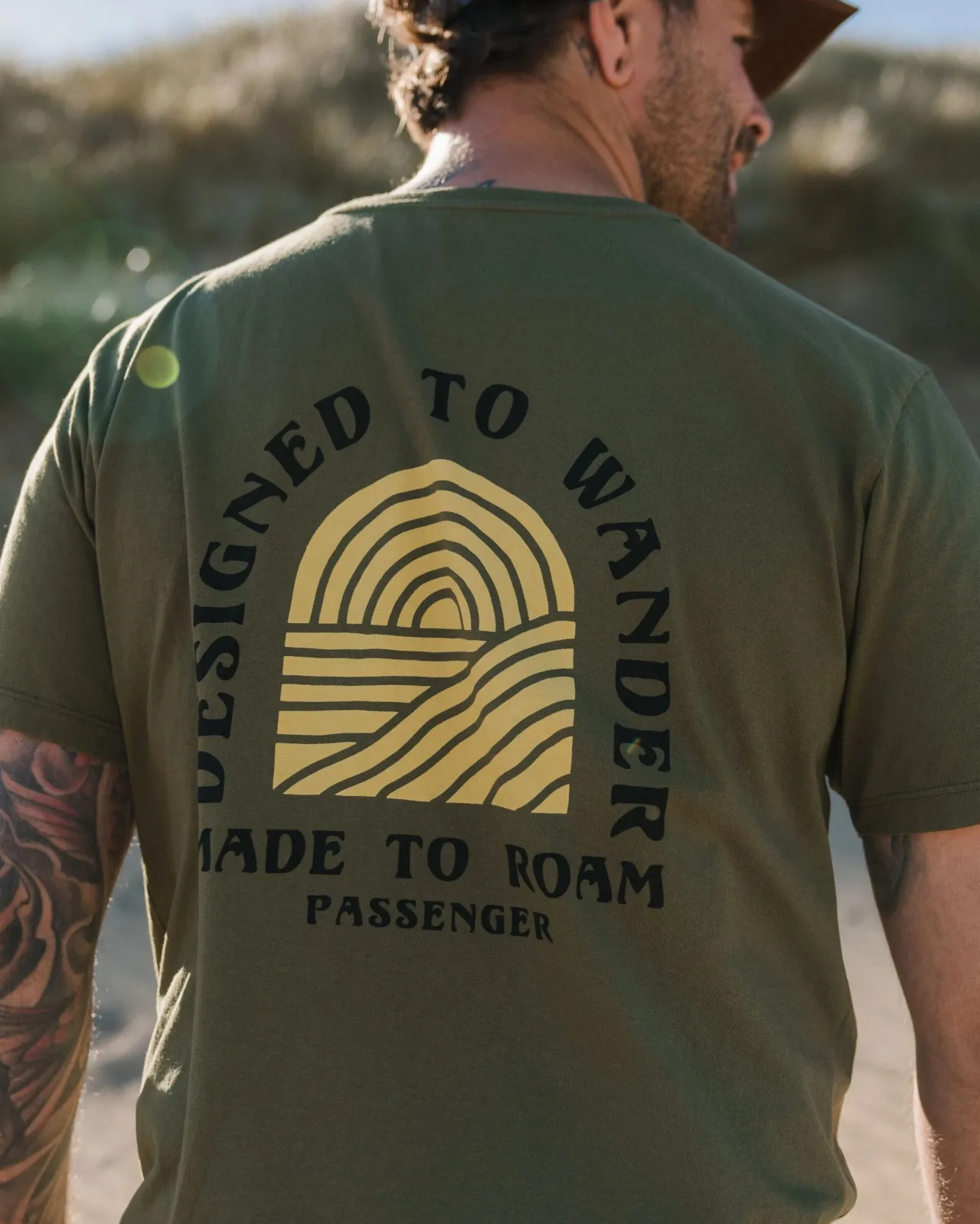 New Sundown Recyceltes Bio-Baumwoll T-Shirt - Herren T-shirts & Tanktops