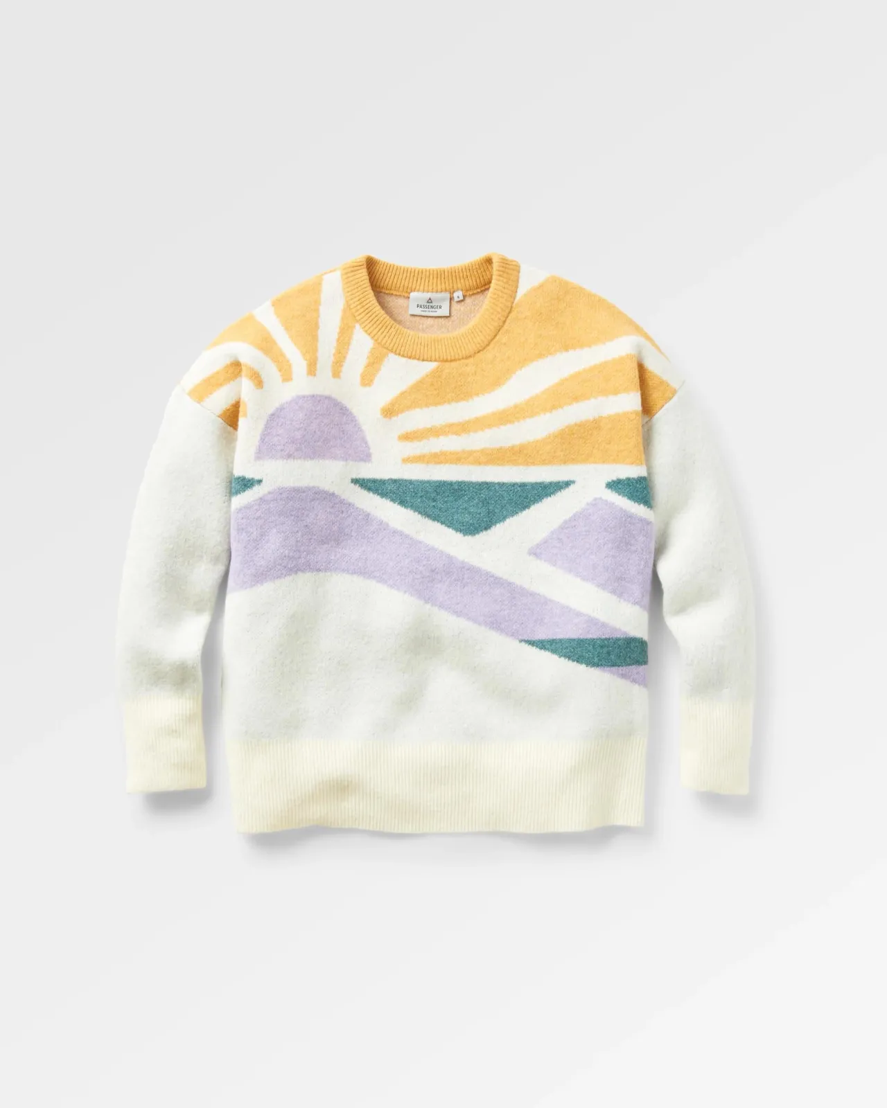 Store Sunsets Recycelter Oversized Strickpullover - Damen Strickwaren