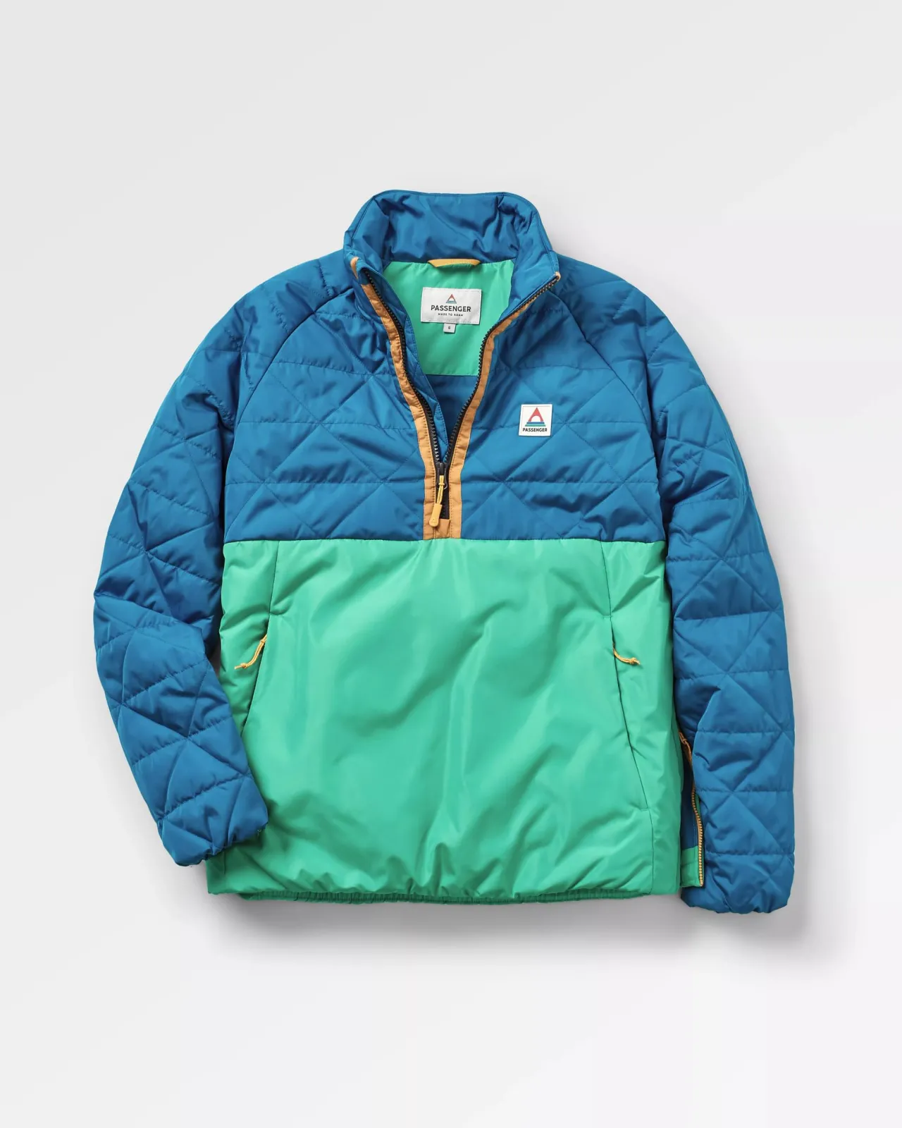 Best Trace Recycelte Thermore® Isolierte Jacke - Korsarblau/ Dschungelgrün Damen Jacken