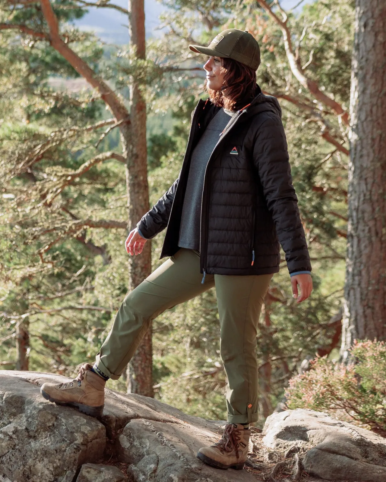 trail_roll_up_hose__khaki_3.webp Outlet 365 Trail Roll Up Hose - Damen Latzhosen & Hosen | Hosen