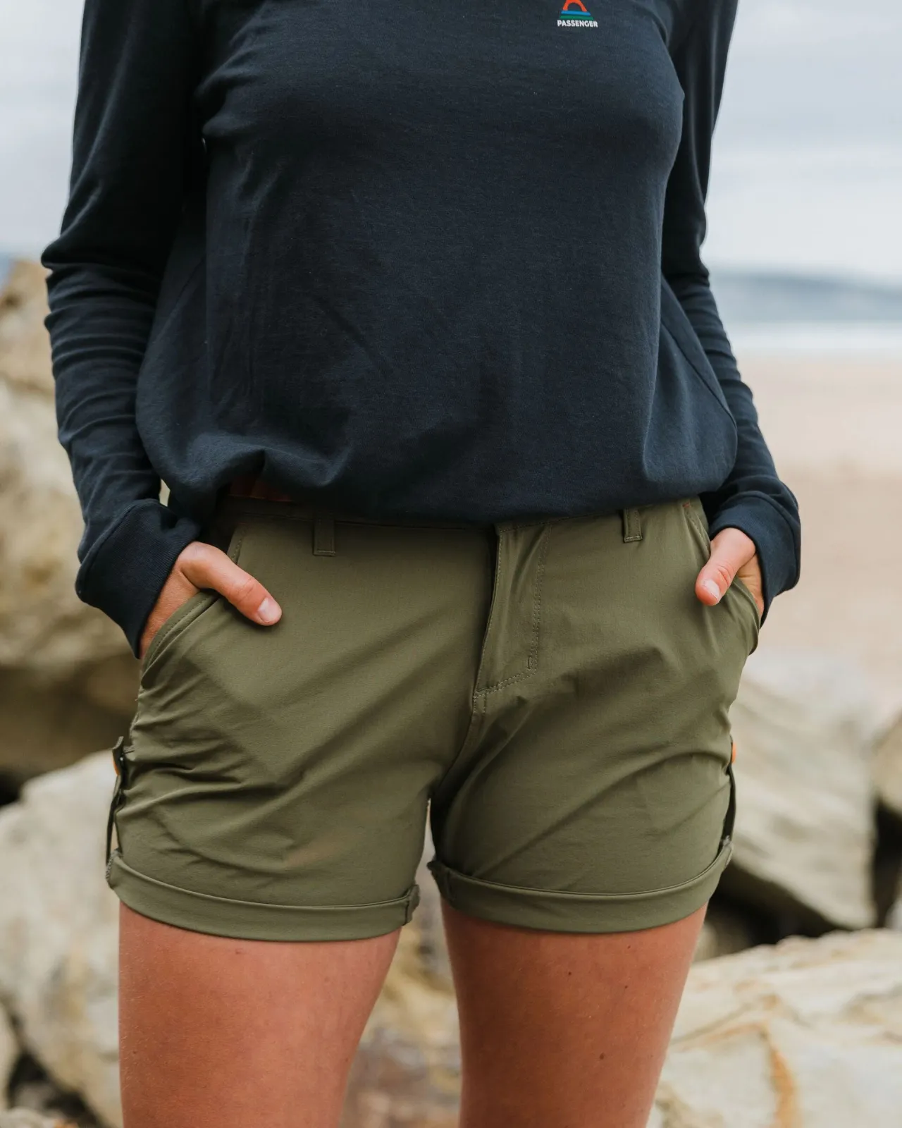 Cheap 365 Trail Roll Up Shorts - Damen Kurze Hosen | Hosen