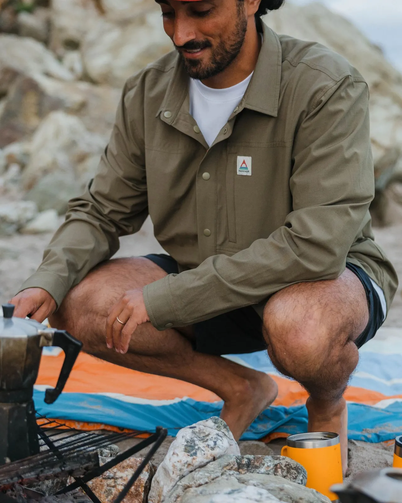 traveller_stretchhemd__khaki_5.webp Cheap Traveller Stretchhemd - Herren Hemden