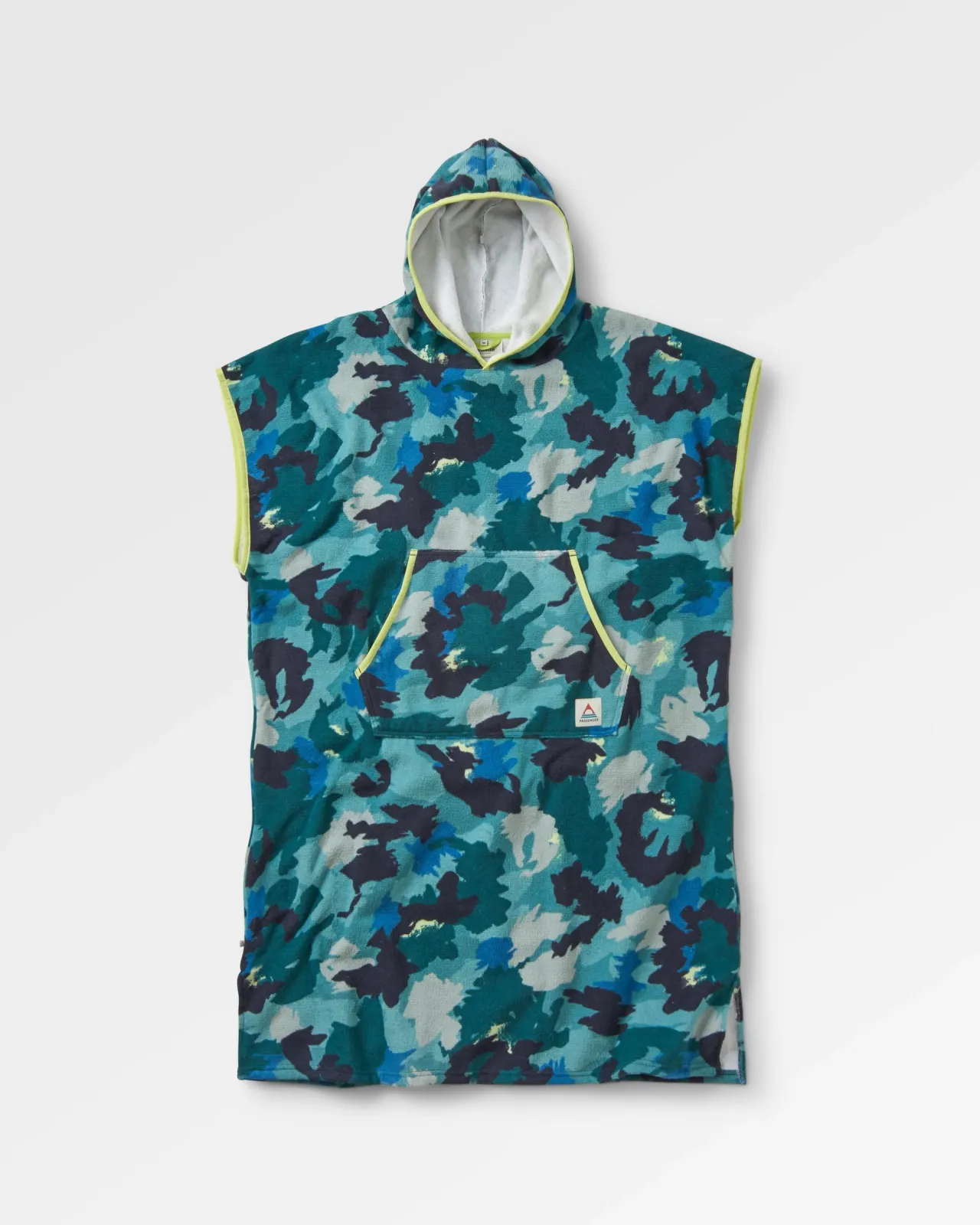 Store Tulum Recycelter Handtuch-Poncho - Alpine Camo Khaki Handtücher | Surf-ponchos
