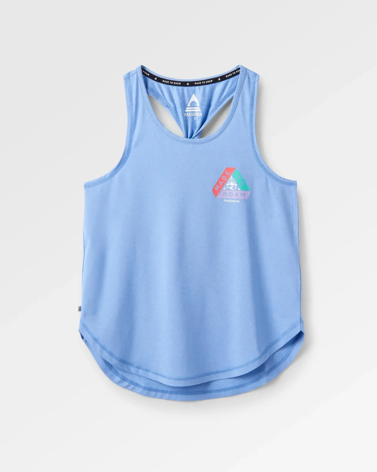 Best Sale Twist Recyceltes Aktiv Top Meliert - Kornblumen Melange Damen Tanktops | Oberteile