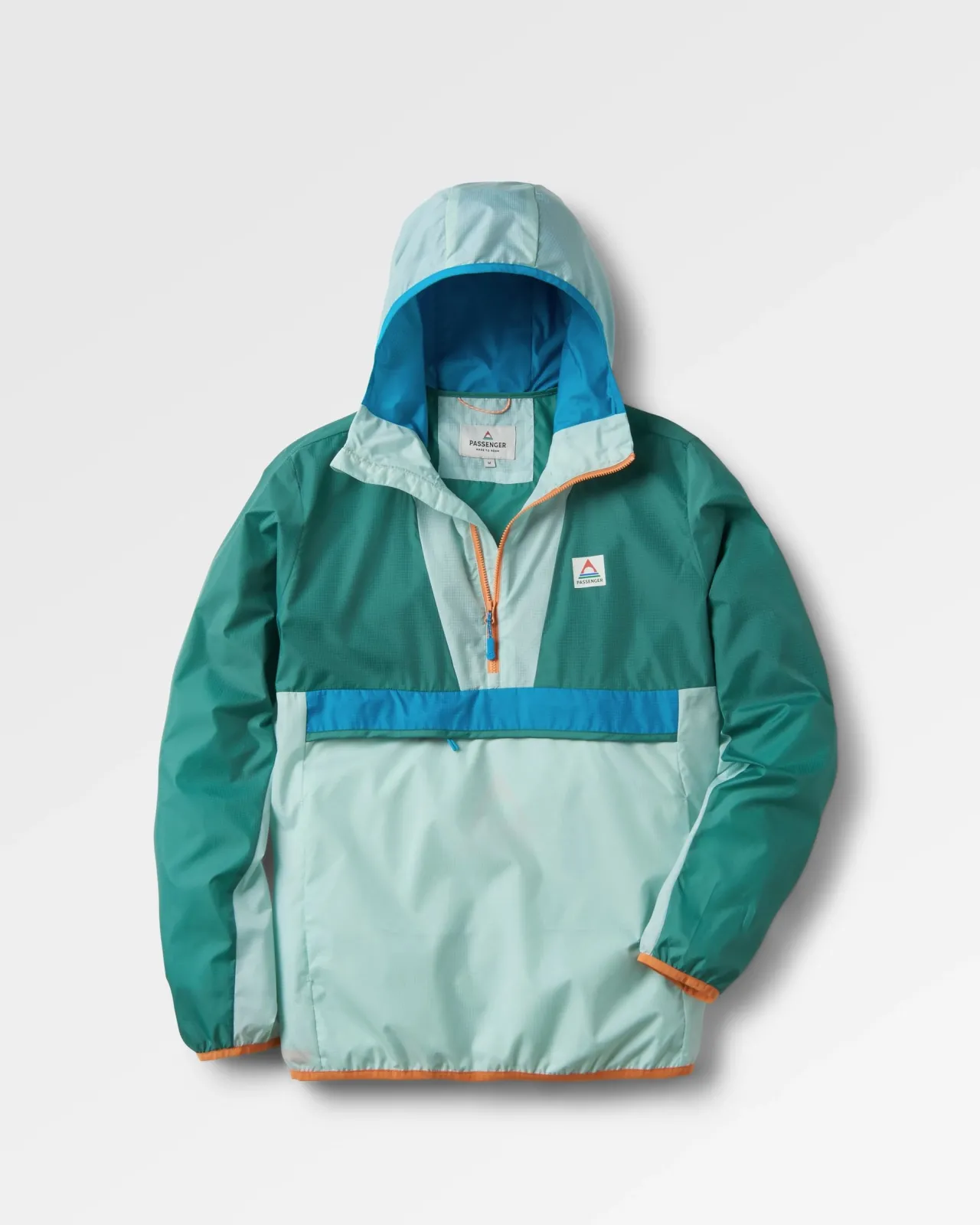 Hot Viento Recycelte Windjacke Anorak - Surf Spray/Tiefsee Damen Oberteile | Jacken