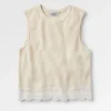 Clearance Vintage Bio Stricktop - Damen Strickwaren