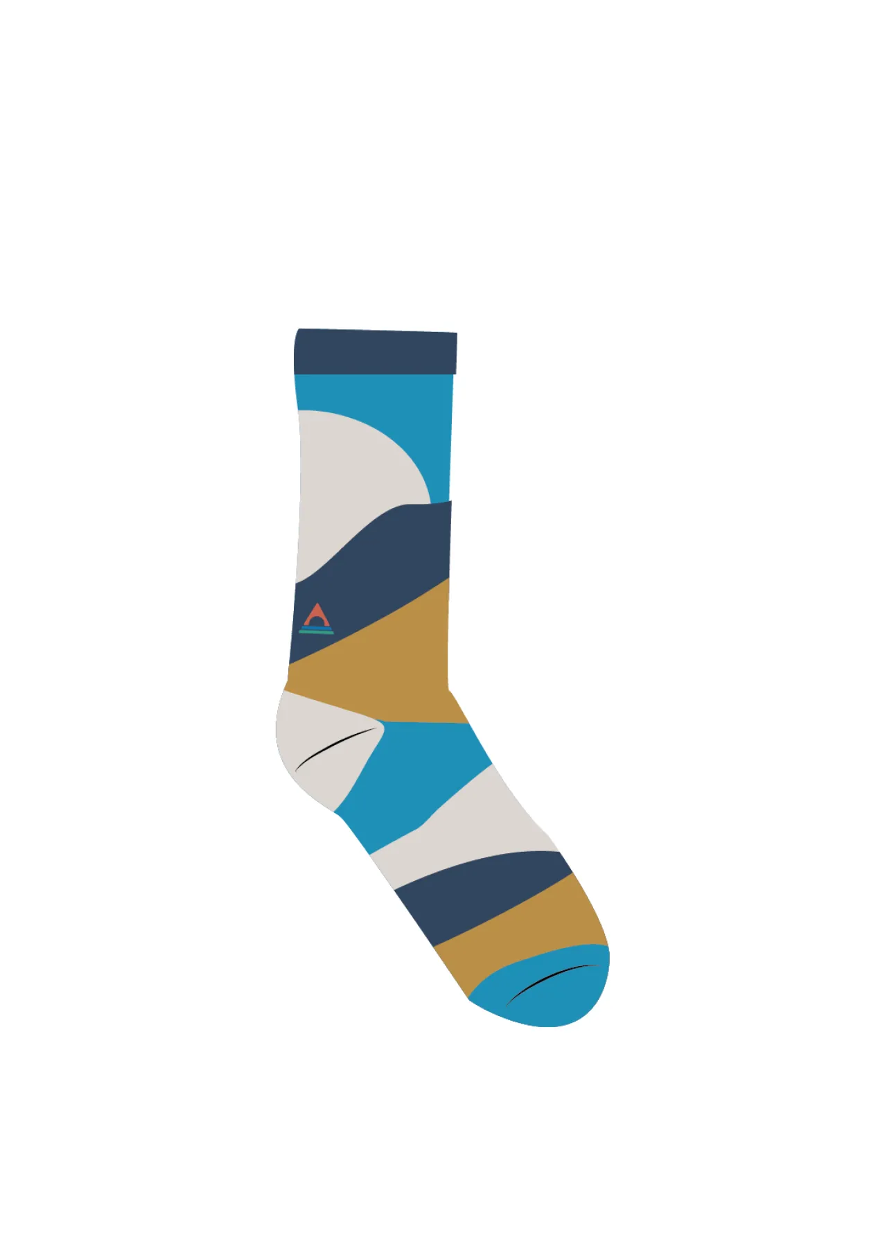 vista_biosocken__eichelhherblau_3.webp Store Vista Bio-Socken - Damen Socken