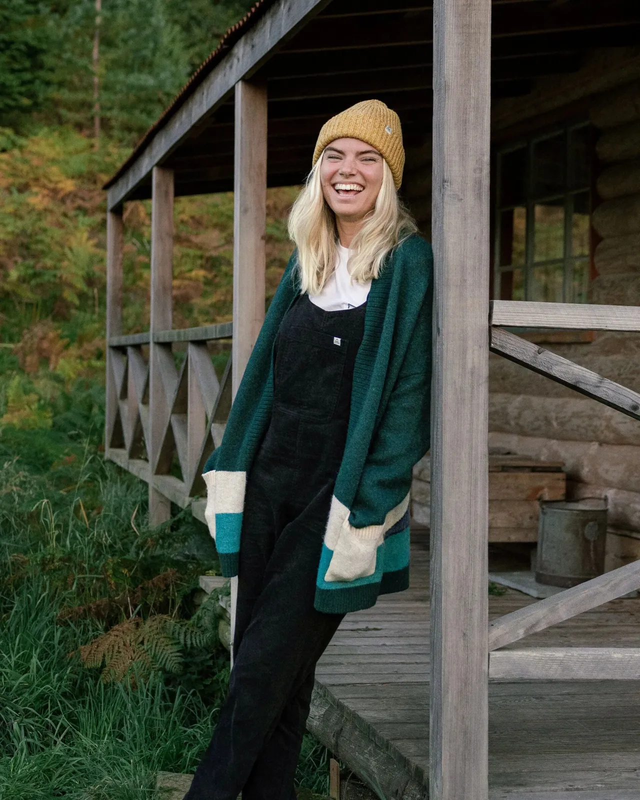 New Vista Recycelter Strickcardigan - Damen Strickwaren